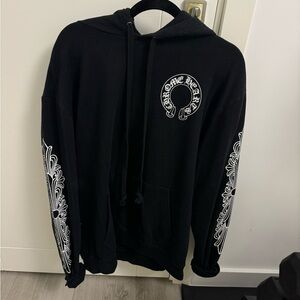 Chrome hearts hoodie- BLACK